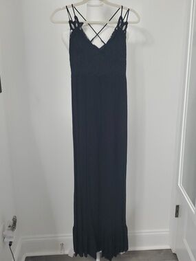 J for Justify Black Maxi Dress - S